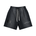 Sun Fade Distressed Shorts